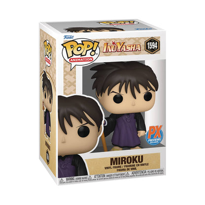 Funko Pop! Animation: InuYasha - Miroku PX Previews Limited Edition Exclusive (1594)