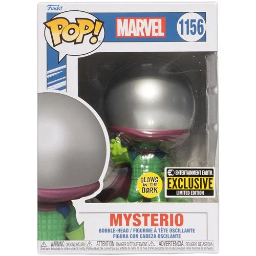 Marvel Mysterio 616 Glow-in-the-Dark Funko Pop! Vinyl Figure #1156 - Entertainment Earth Exclusive