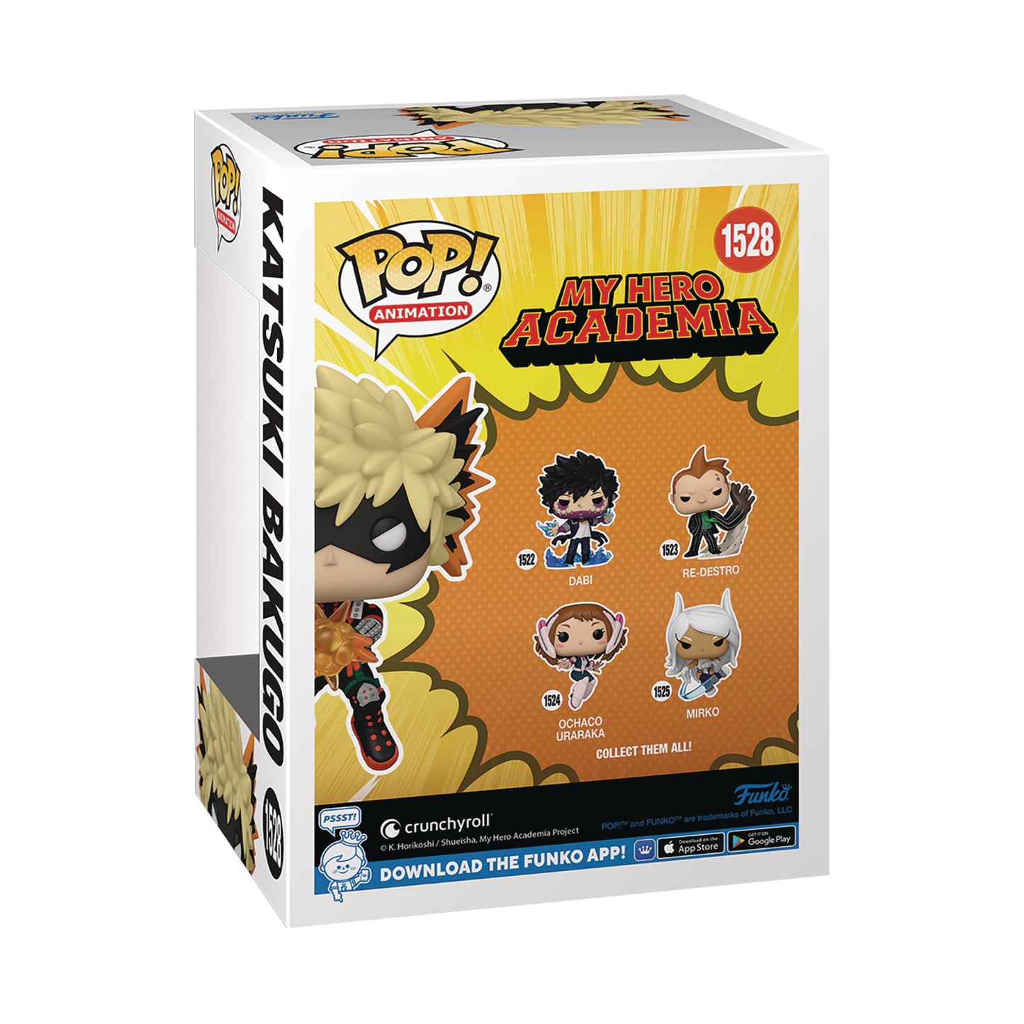 Katsuki Bakugo #1528 Funko Pop! - My Hero Academia - PX Previews Exclusive