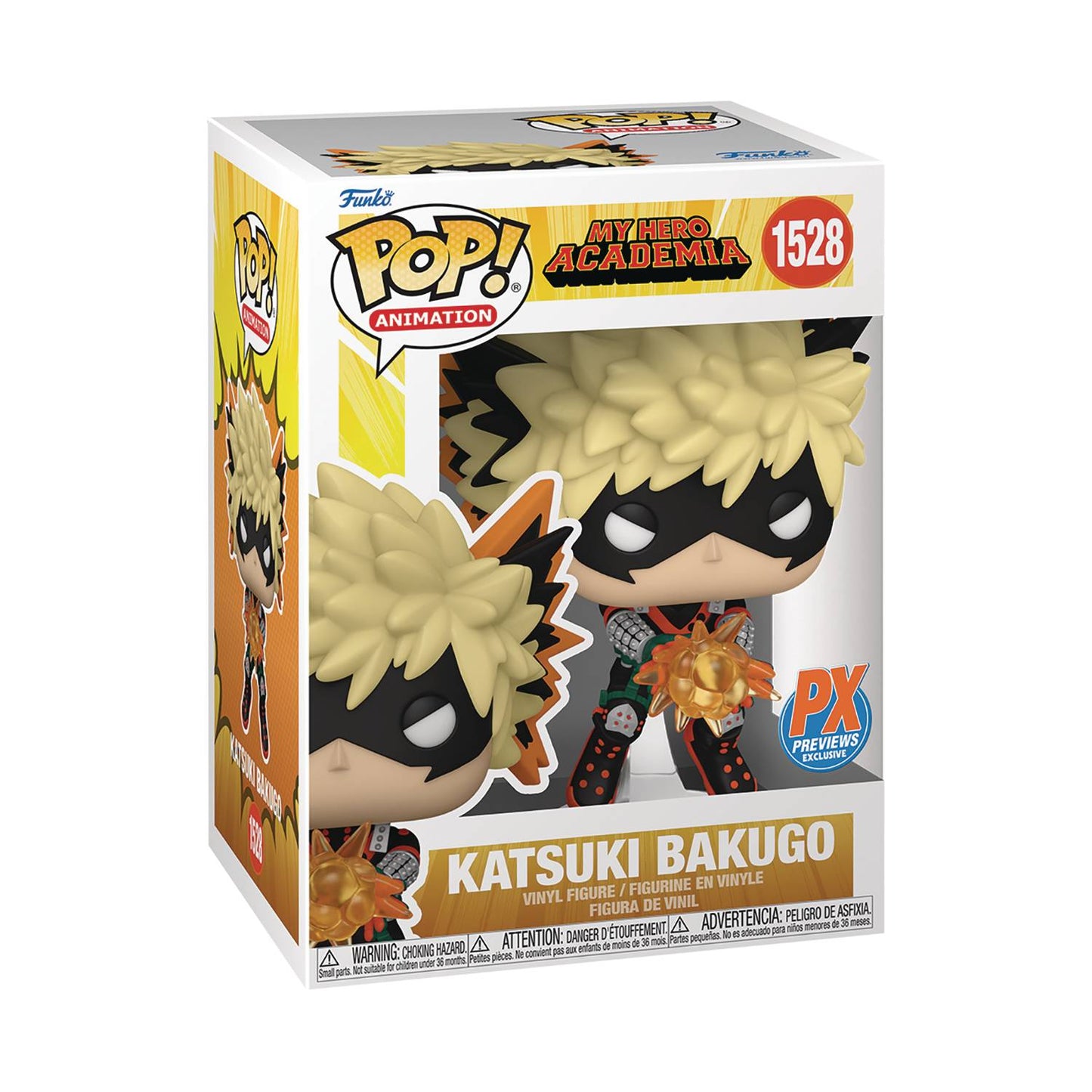 Katsuki Bakugo #1528 Funko Pop! - My Hero Academia - PX Previews Exclusive