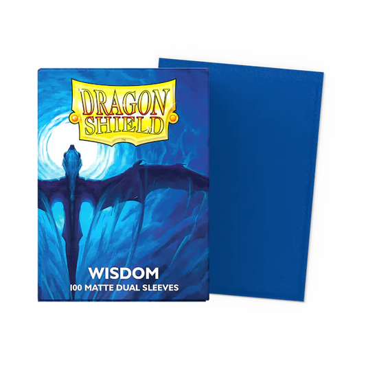 Dragon Shield Sleeves: Standard Matte Dual - Wisdom 100CT