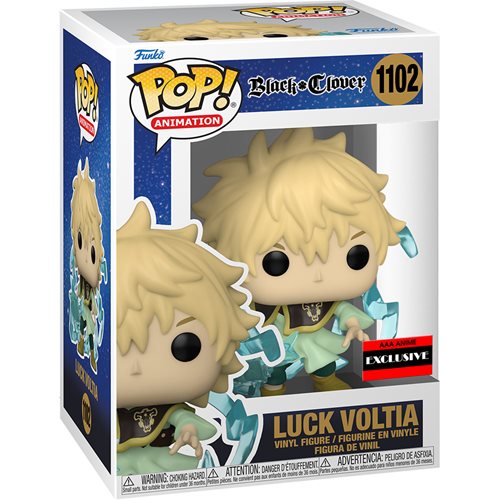 Black Clover Luck Voltia Funko Pop! Vinyl Figure #1102 - AAA Anime Exclusive