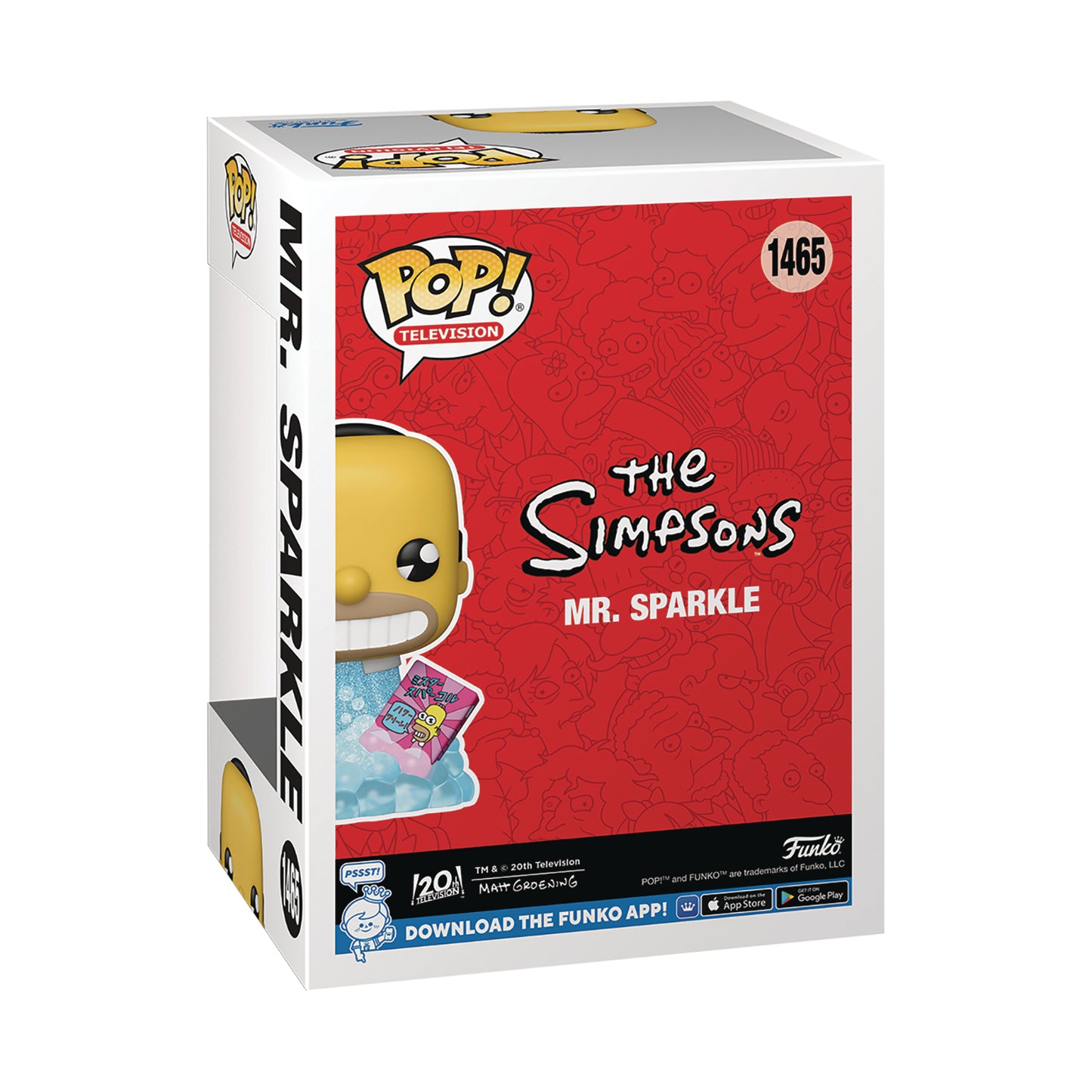 Pop Simpsons: Mr. Sparkle Diamond Glitter Vinyl Figure (1465)